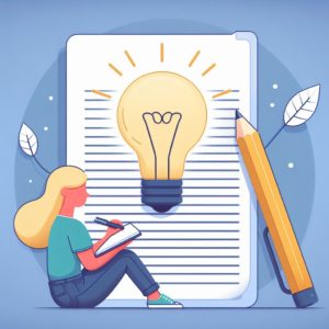 being creative in writing